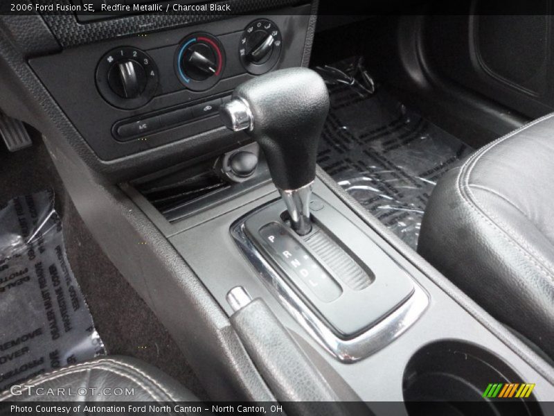 Redfire Metallic / Charcoal Black 2006 Ford Fusion SE