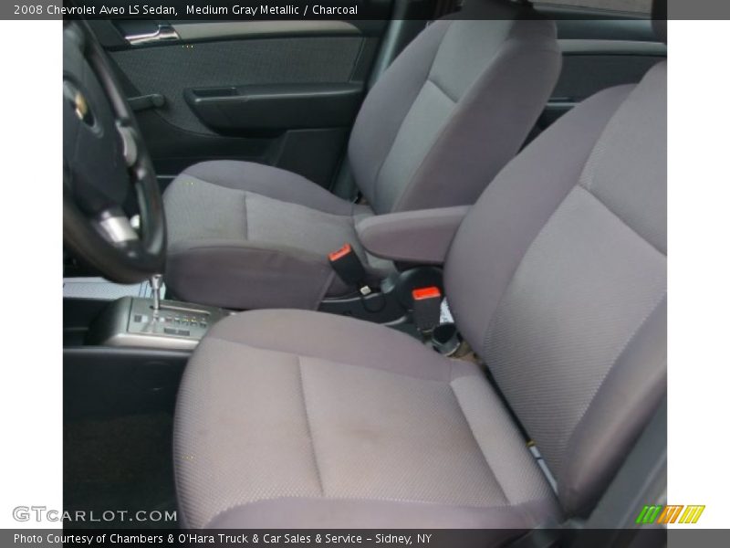 Medium Gray Metallic / Charcoal 2008 Chevrolet Aveo LS Sedan
