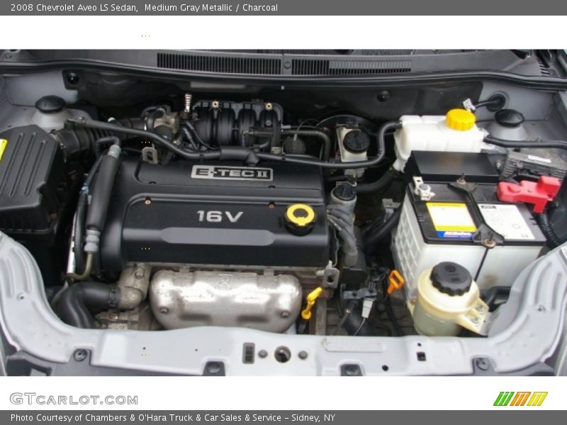 Medium Gray Metallic / Charcoal 2008 Chevrolet Aveo LS Sedan