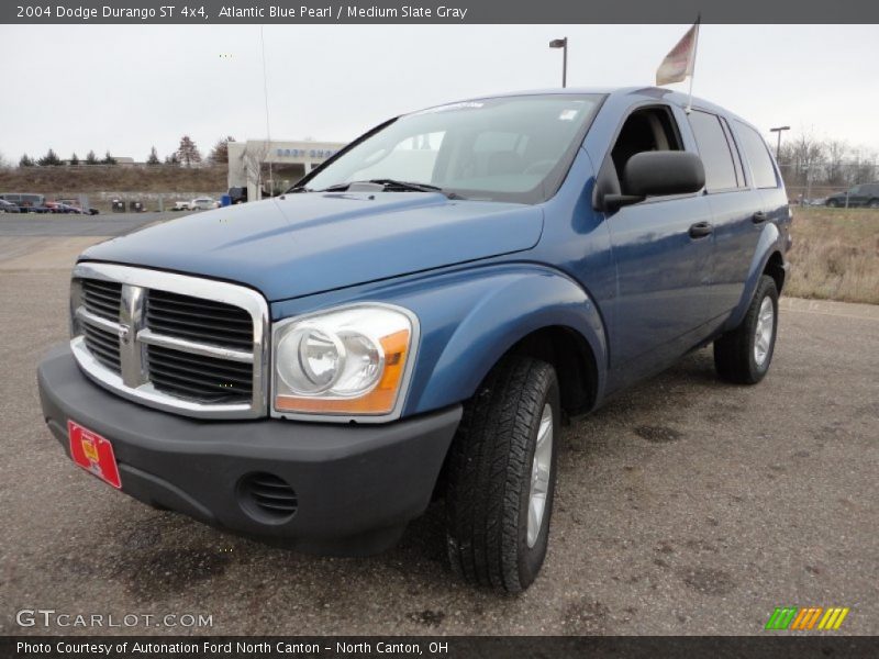 Atlantic Blue Pearl / Medium Slate Gray 2004 Dodge Durango ST 4x4