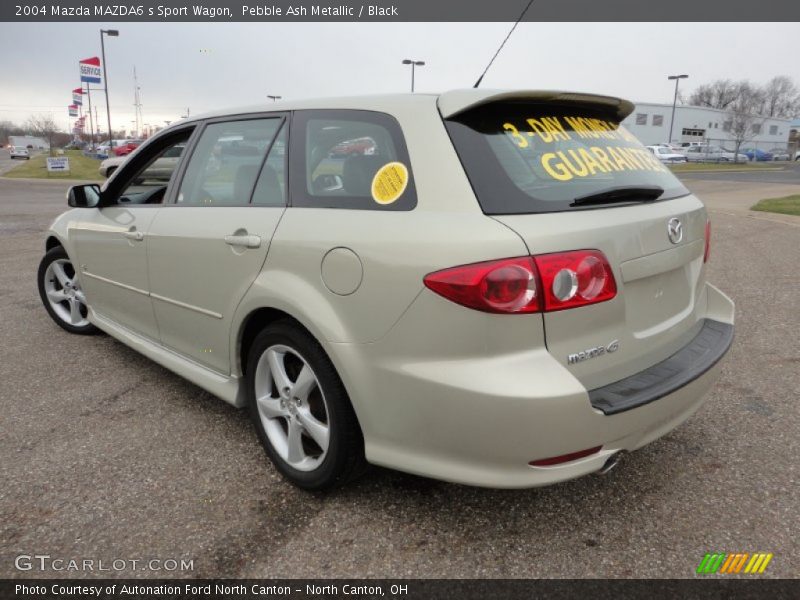 Pebble Ash Metallic / Black 2004 Mazda MAZDA6 s Sport Wagon