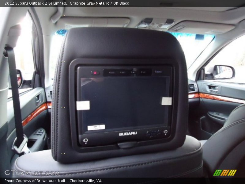 Graphite Gray Metallic / Off Black 2012 Subaru Outback 2.5i Limited