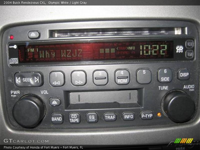 Olympic White / Light Gray 2004 Buick Rendezvous CXL