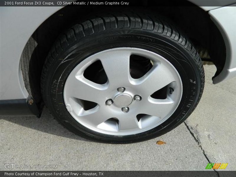 CD Silver Metallic / Medium Graphite Grey 2001 Ford Focus ZX3 Coupe