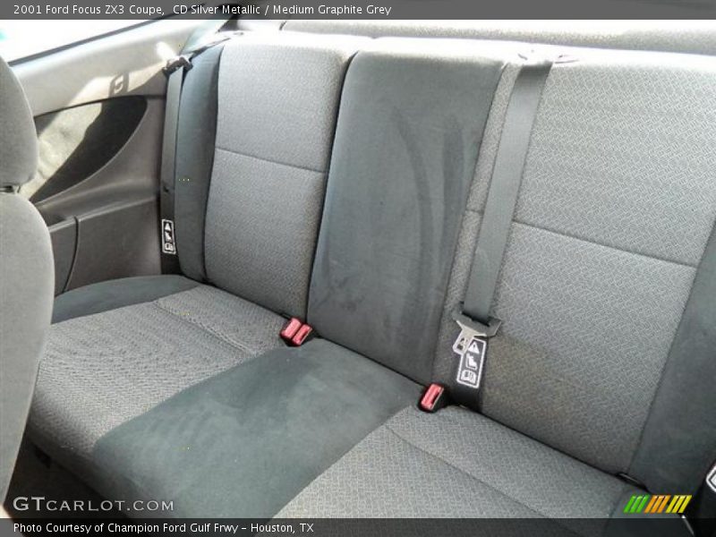 CD Silver Metallic / Medium Graphite Grey 2001 Ford Focus ZX3 Coupe