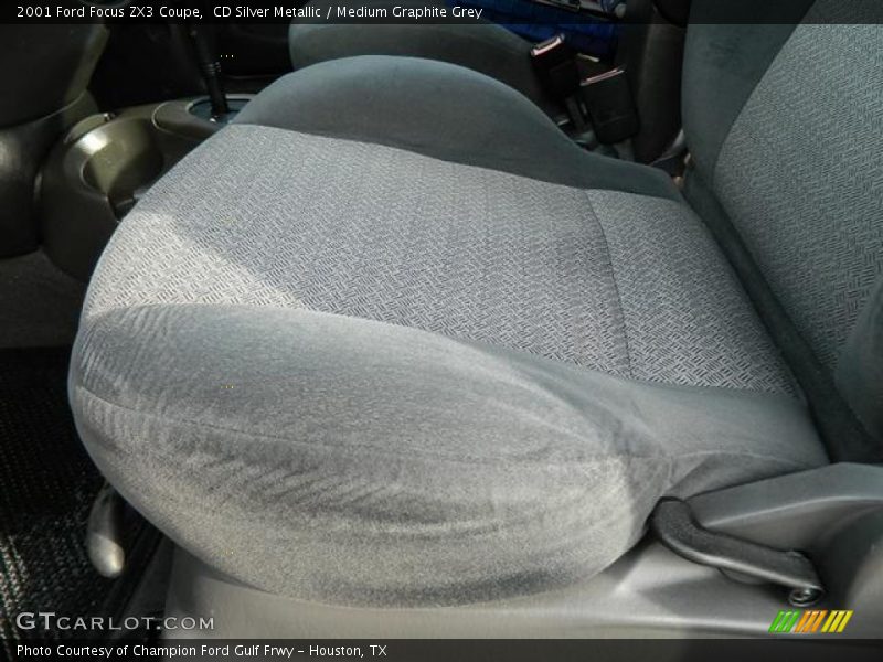 CD Silver Metallic / Medium Graphite Grey 2001 Ford Focus ZX3 Coupe