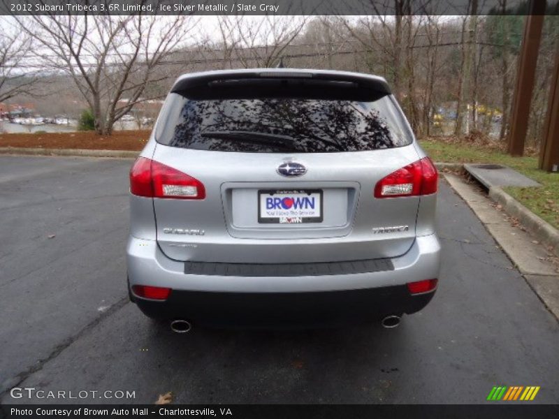 Ice Silver Metallic / Slate Gray 2012 Subaru Tribeca 3.6R Limited