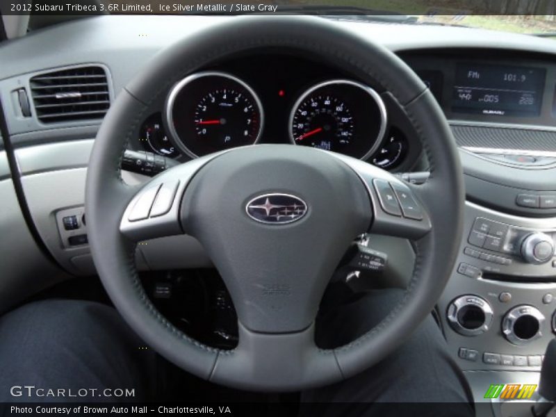  2012 Tribeca 3.6R Limited Steering Wheel