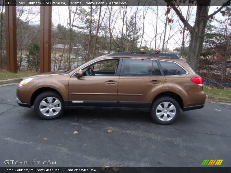  2012 Outback 2.5i Premium Caramel Bronze Pearl