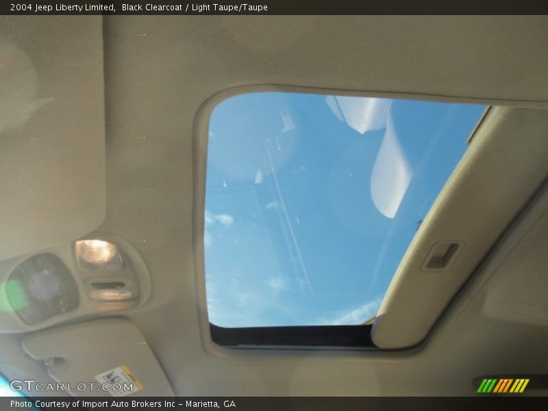 Sunroof of 2004 Liberty Limited