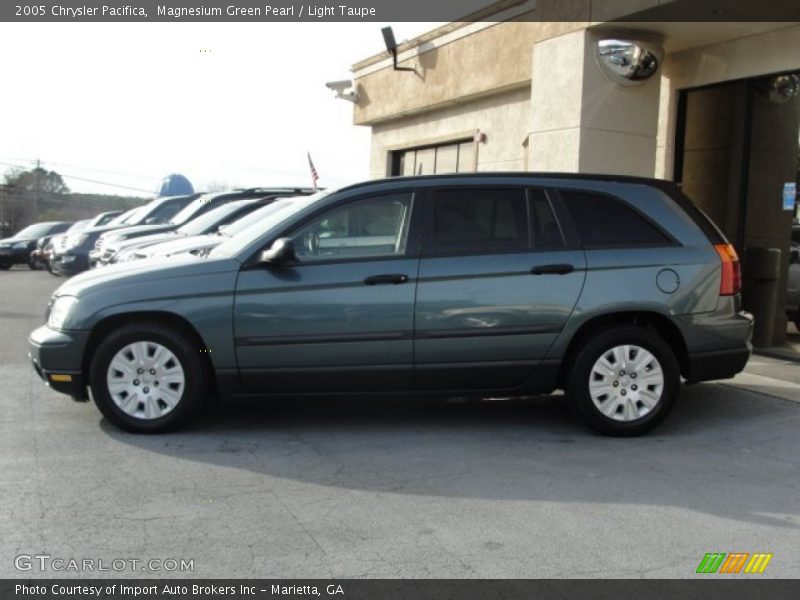 Magnesium Green Pearl / Light Taupe 2005 Chrysler Pacifica