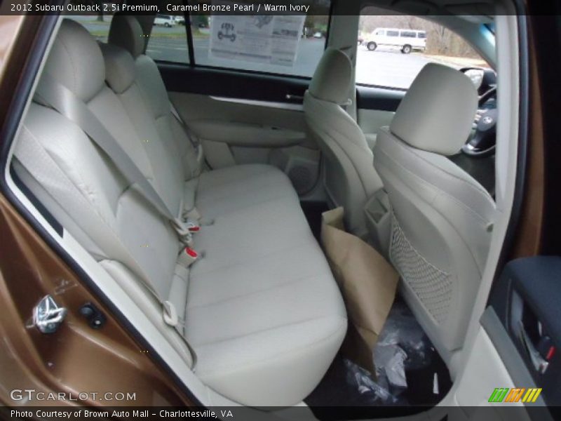  2012 Outback 2.5i Premium Warm Ivory Interior