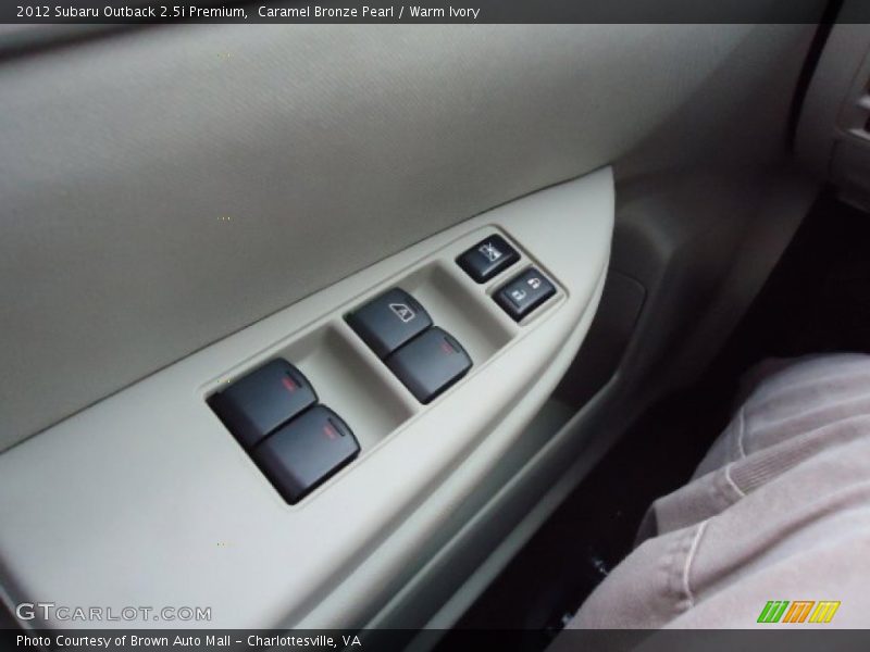 Caramel Bronze Pearl / Warm Ivory 2012 Subaru Outback 2.5i Premium