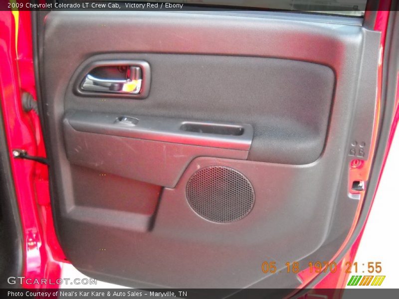 Victory Red / Ebony 2009 Chevrolet Colorado LT Crew Cab