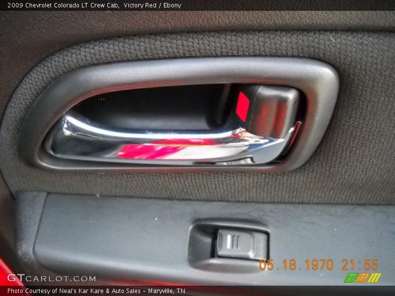 Victory Red / Ebony 2009 Chevrolet Colorado LT Crew Cab
