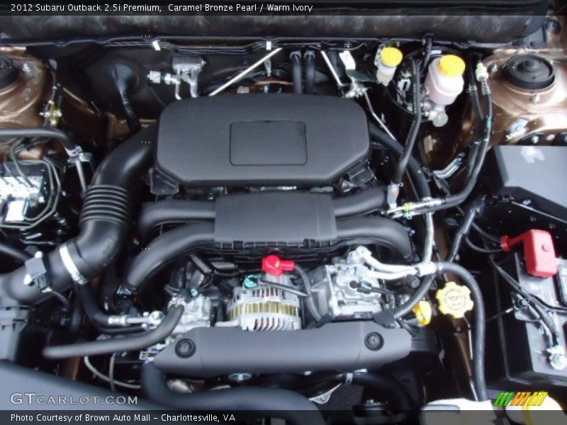  2012 Outback 2.5i Premium Engine - 2.5 Liter SOHC 16-Valve VVT Flat 4 Cylinder