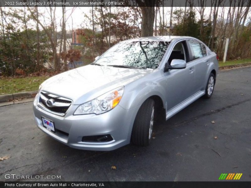 Ice Silver Metallic / Off Black 2012 Subaru Legacy 3.6R Premium