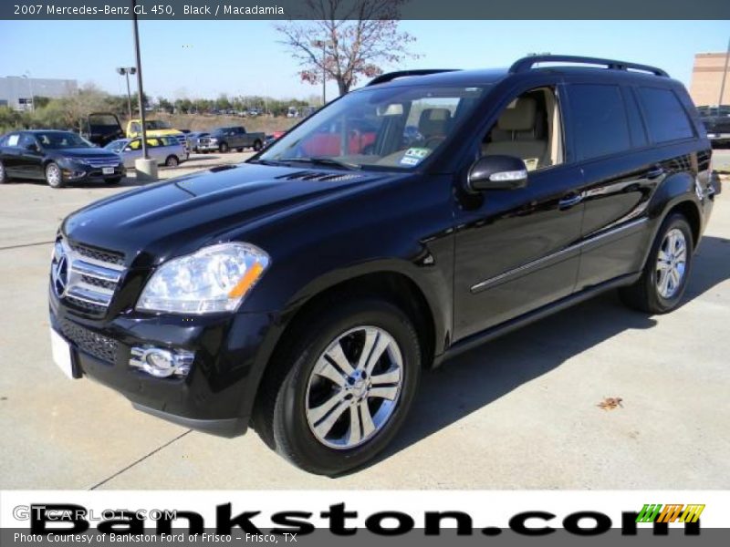Black / Macadamia 2007 Mercedes-Benz GL 450