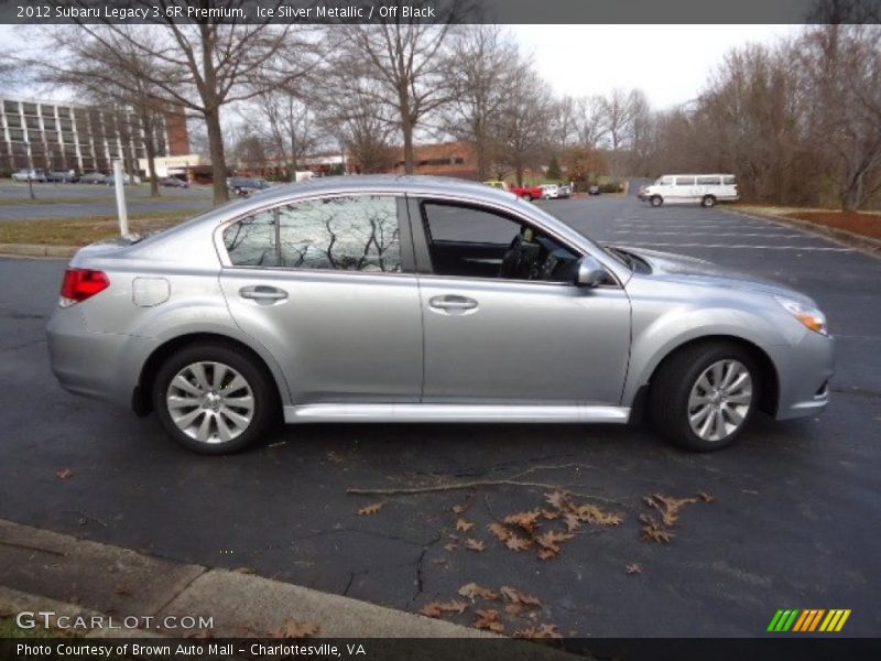 Ice Silver Metallic / Off Black 2012 Subaru Legacy 3.6R Premium