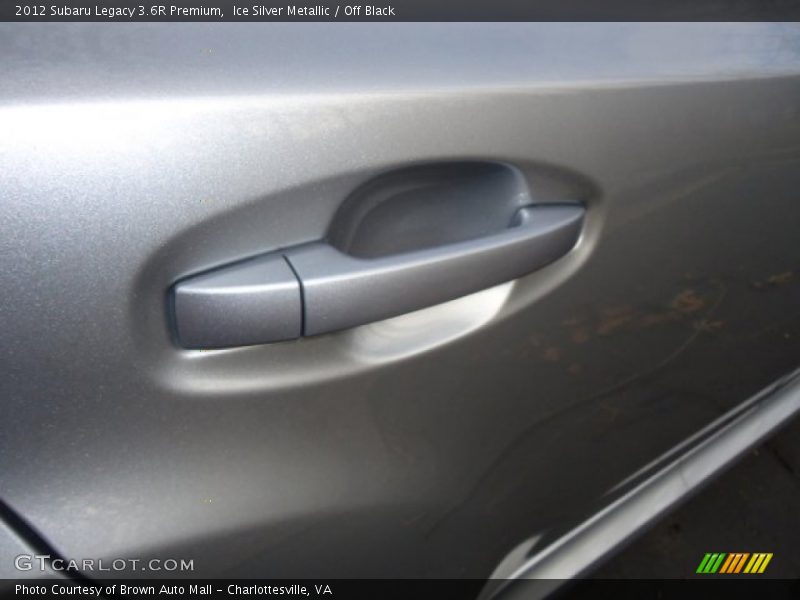 Ice Silver Metallic / Off Black 2012 Subaru Legacy 3.6R Premium