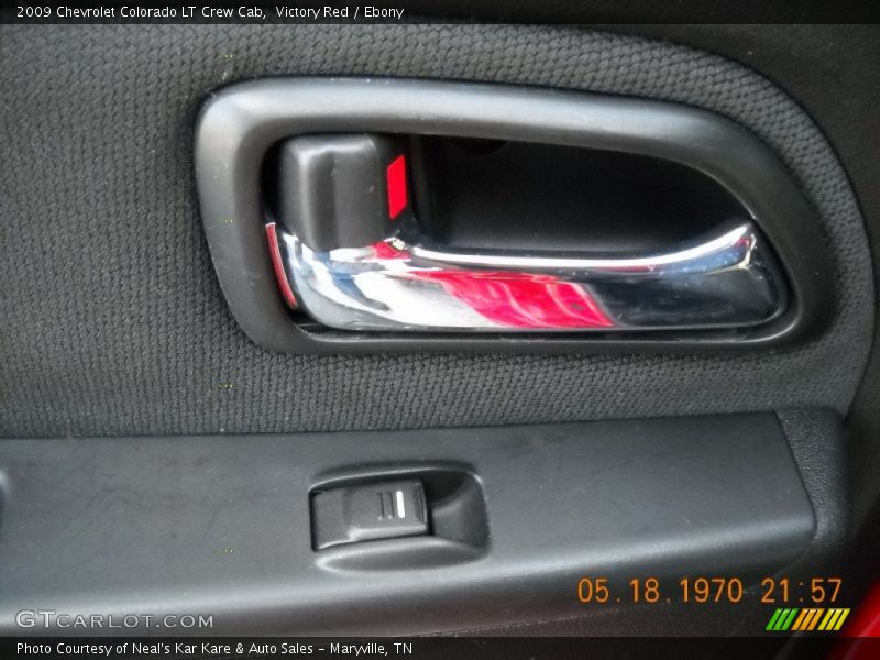 Victory Red / Ebony 2009 Chevrolet Colorado LT Crew Cab