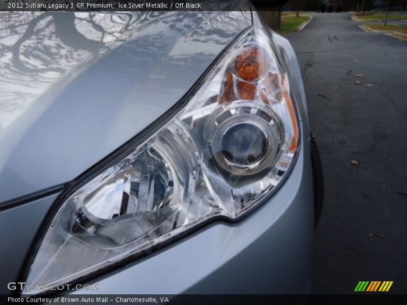 Ice Silver Metallic / Off Black 2012 Subaru Legacy 3.6R Premium