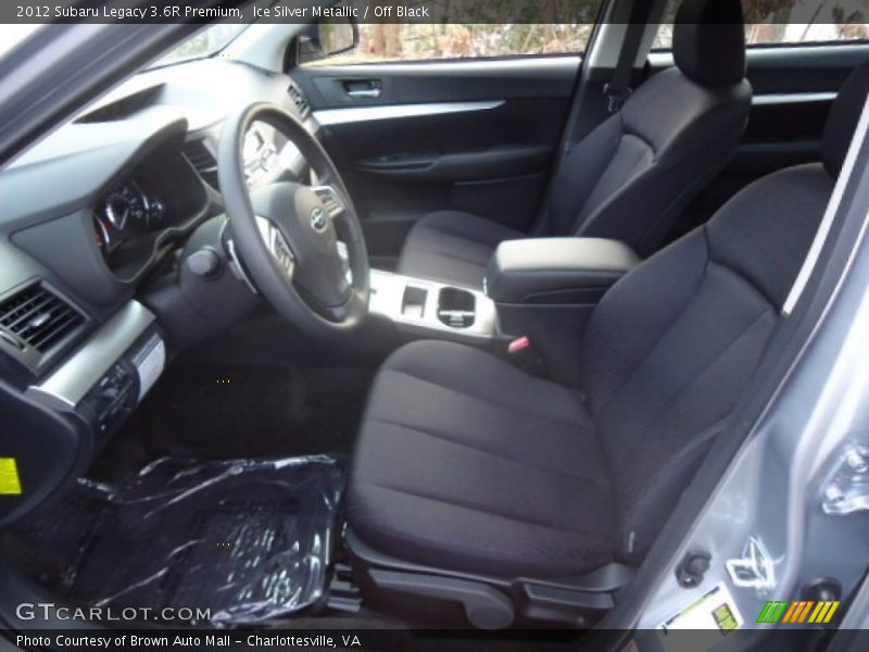  2012 Legacy 3.6R Premium Off Black Interior