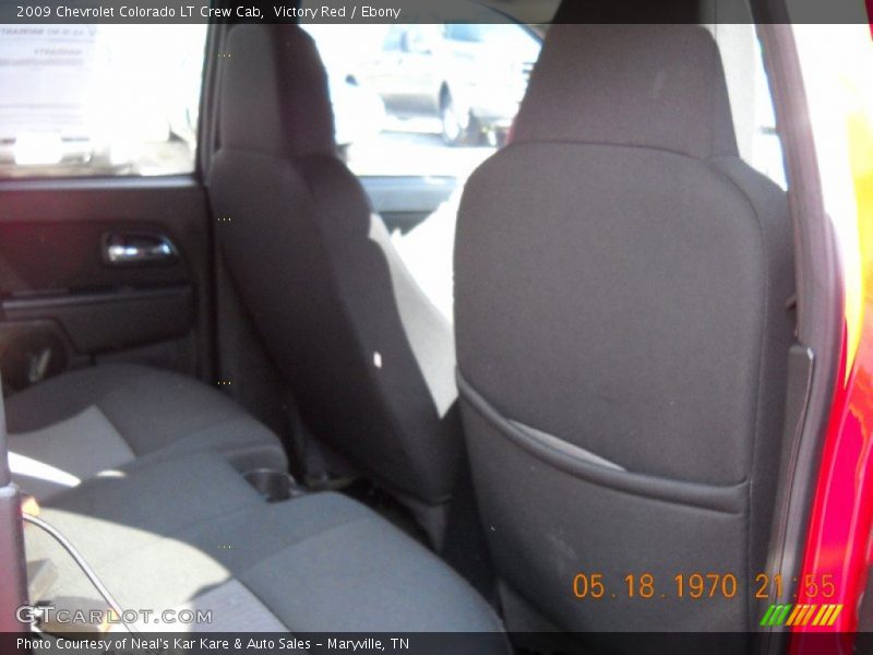 Victory Red / Ebony 2009 Chevrolet Colorado LT Crew Cab