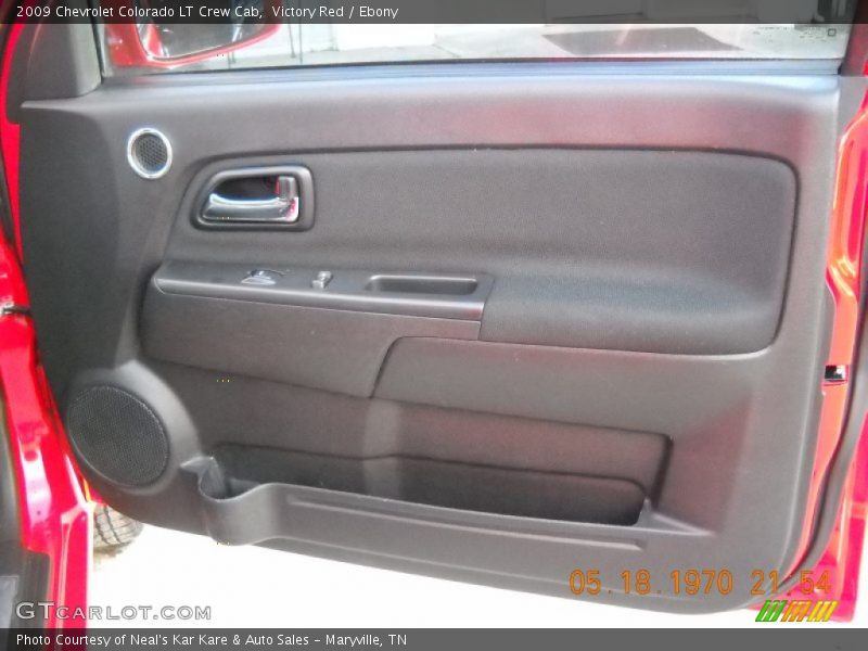 Victory Red / Ebony 2009 Chevrolet Colorado LT Crew Cab