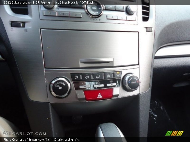 Ice Silver Metallic / Off Black 2012 Subaru Legacy 3.6R Premium