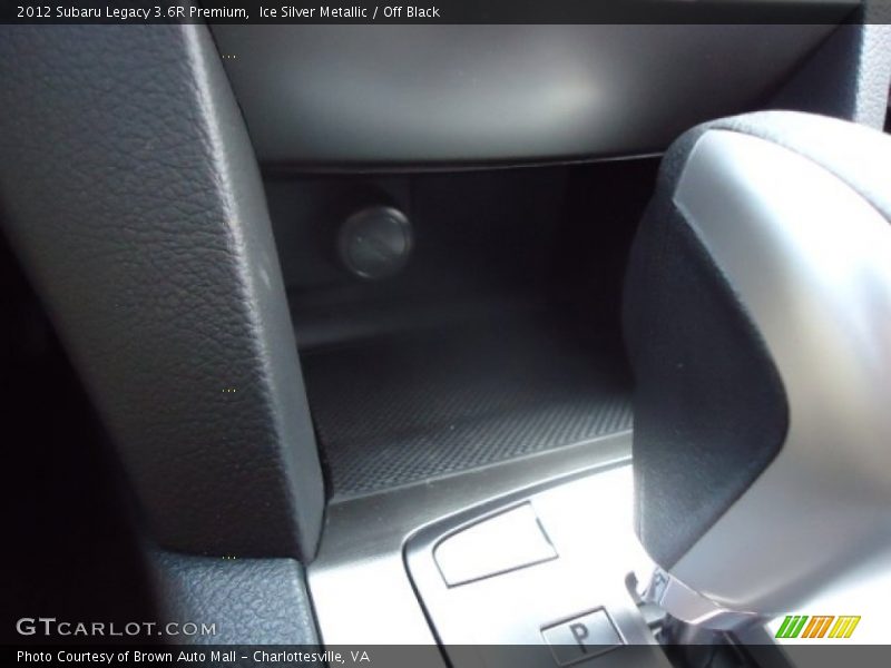 Ice Silver Metallic / Off Black 2012 Subaru Legacy 3.6R Premium