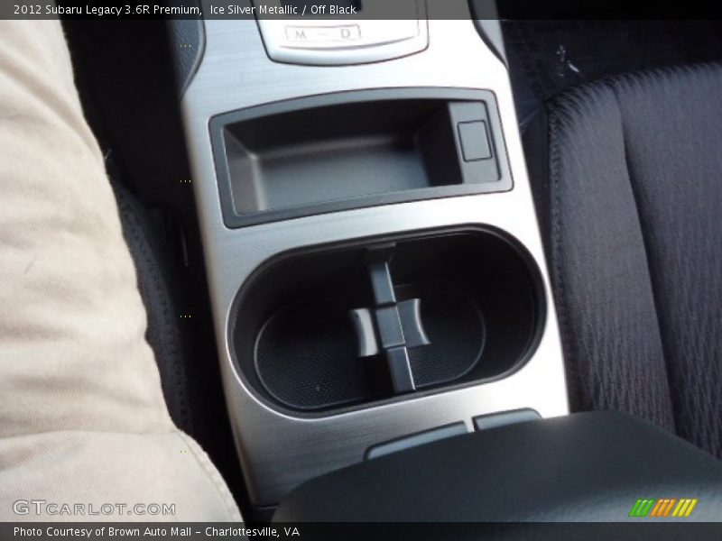 Ice Silver Metallic / Off Black 2012 Subaru Legacy 3.6R Premium