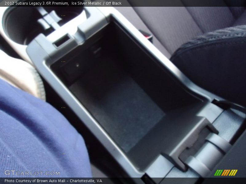 Ice Silver Metallic / Off Black 2012 Subaru Legacy 3.6R Premium