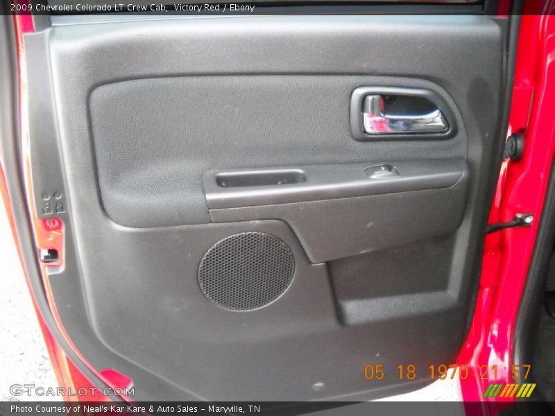 Victory Red / Ebony 2009 Chevrolet Colorado LT Crew Cab