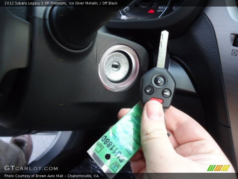 Keys of 2012 Legacy 3.6R Premium