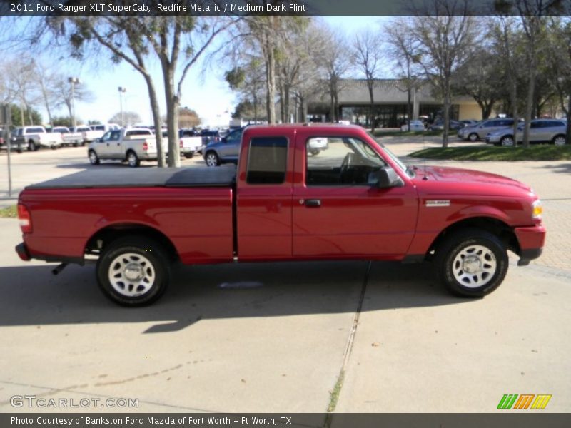 Redfire Metallic / Medium Dark Flint 2011 Ford Ranger XLT SuperCab