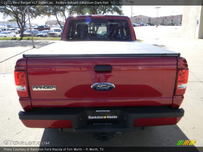 Redfire Metallic / Medium Dark Flint 2011 Ford Ranger XLT SuperCab
