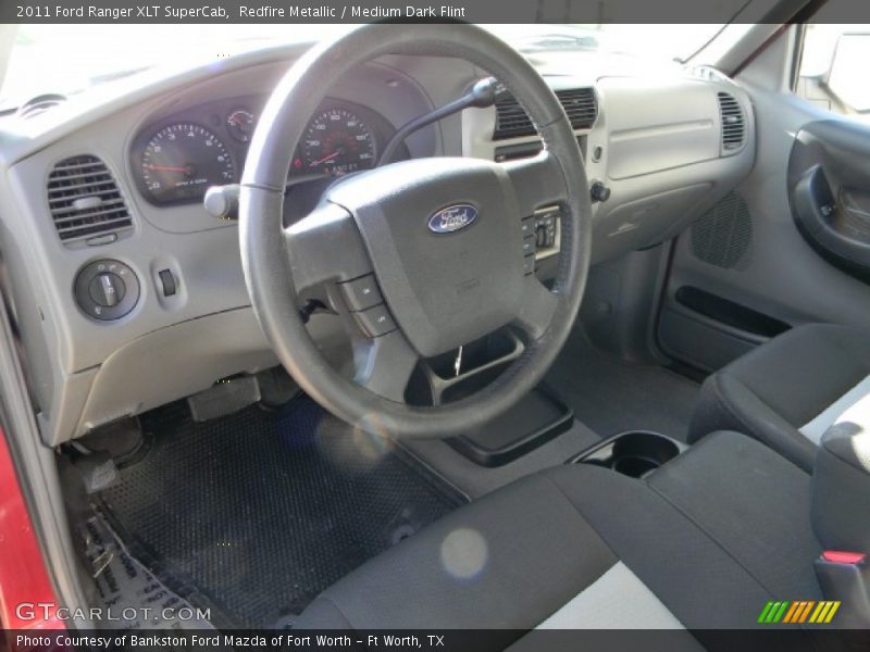 Redfire Metallic / Medium Dark Flint 2011 Ford Ranger XLT SuperCab
