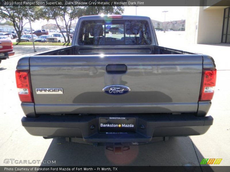 Dark Shadow Grey Metallic / Medium Dark Flint 2010 Ford Ranger Sport SuperCab
