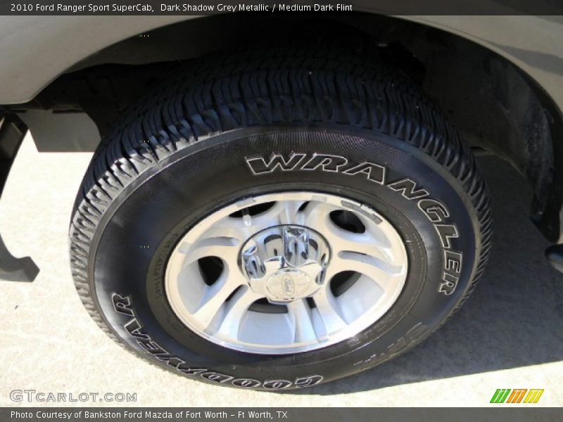 Dark Shadow Grey Metallic / Medium Dark Flint 2010 Ford Ranger Sport SuperCab
