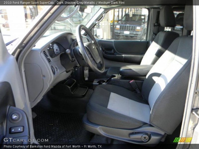 Dark Shadow Grey Metallic / Medium Dark Flint 2010 Ford Ranger Sport SuperCab