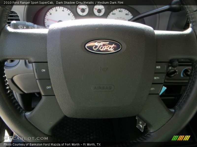 Dark Shadow Grey Metallic / Medium Dark Flint 2010 Ford Ranger Sport SuperCab