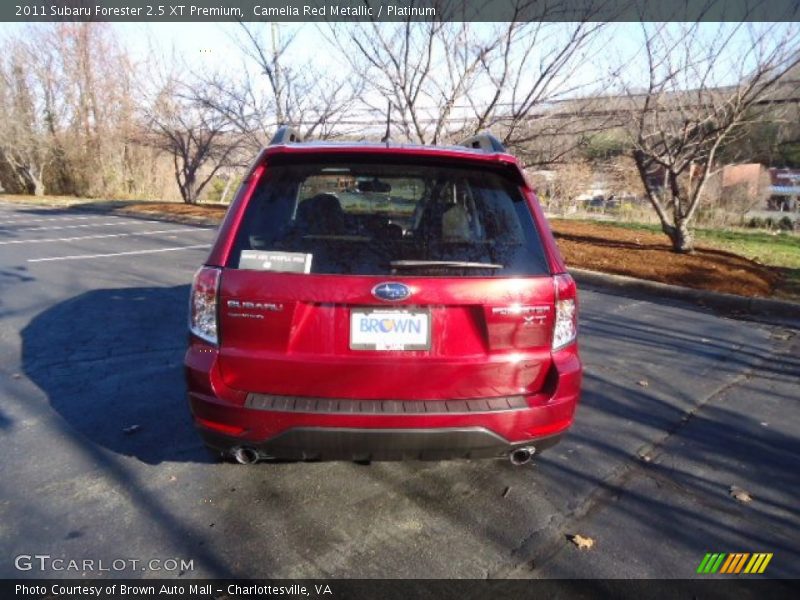 Camelia Red Metallic / Platinum 2011 Subaru Forester 2.5 XT Premium