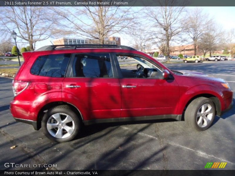 Camelia Red Metallic / Platinum 2011 Subaru Forester 2.5 XT Premium