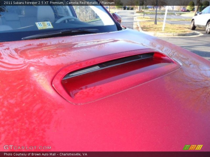 Camelia Red Metallic / Platinum 2011 Subaru Forester 2.5 XT Premium