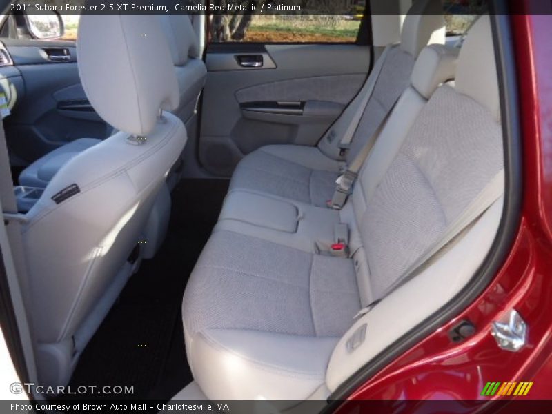 Camelia Red Metallic / Platinum 2011 Subaru Forester 2.5 XT Premium