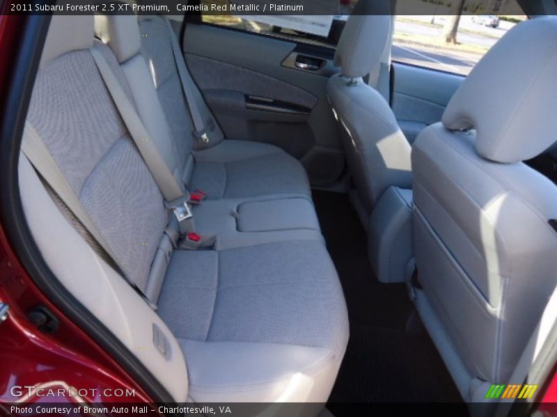 Camelia Red Metallic / Platinum 2011 Subaru Forester 2.5 XT Premium
