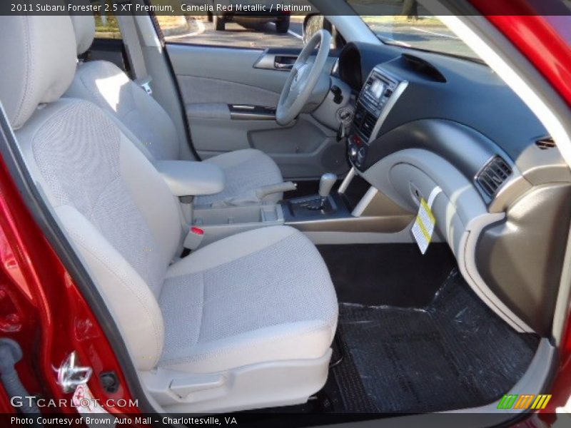 Camelia Red Metallic / Platinum 2011 Subaru Forester 2.5 XT Premium