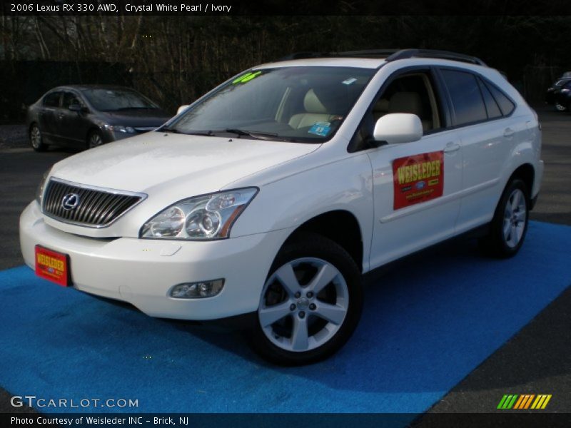 Crystal White Pearl / Ivory 2006 Lexus RX 330 AWD