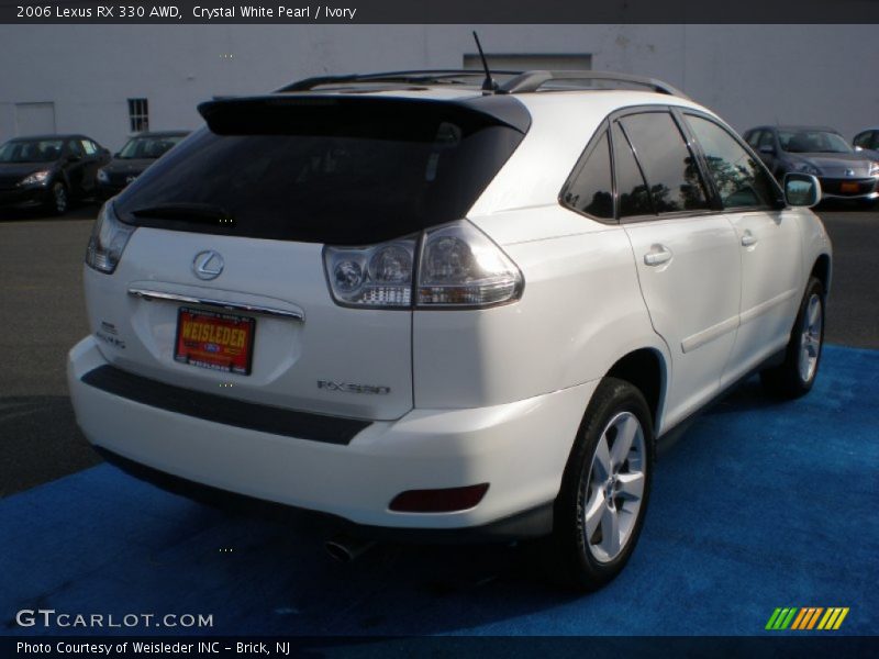 Crystal White Pearl / Ivory 2006 Lexus RX 330 AWD